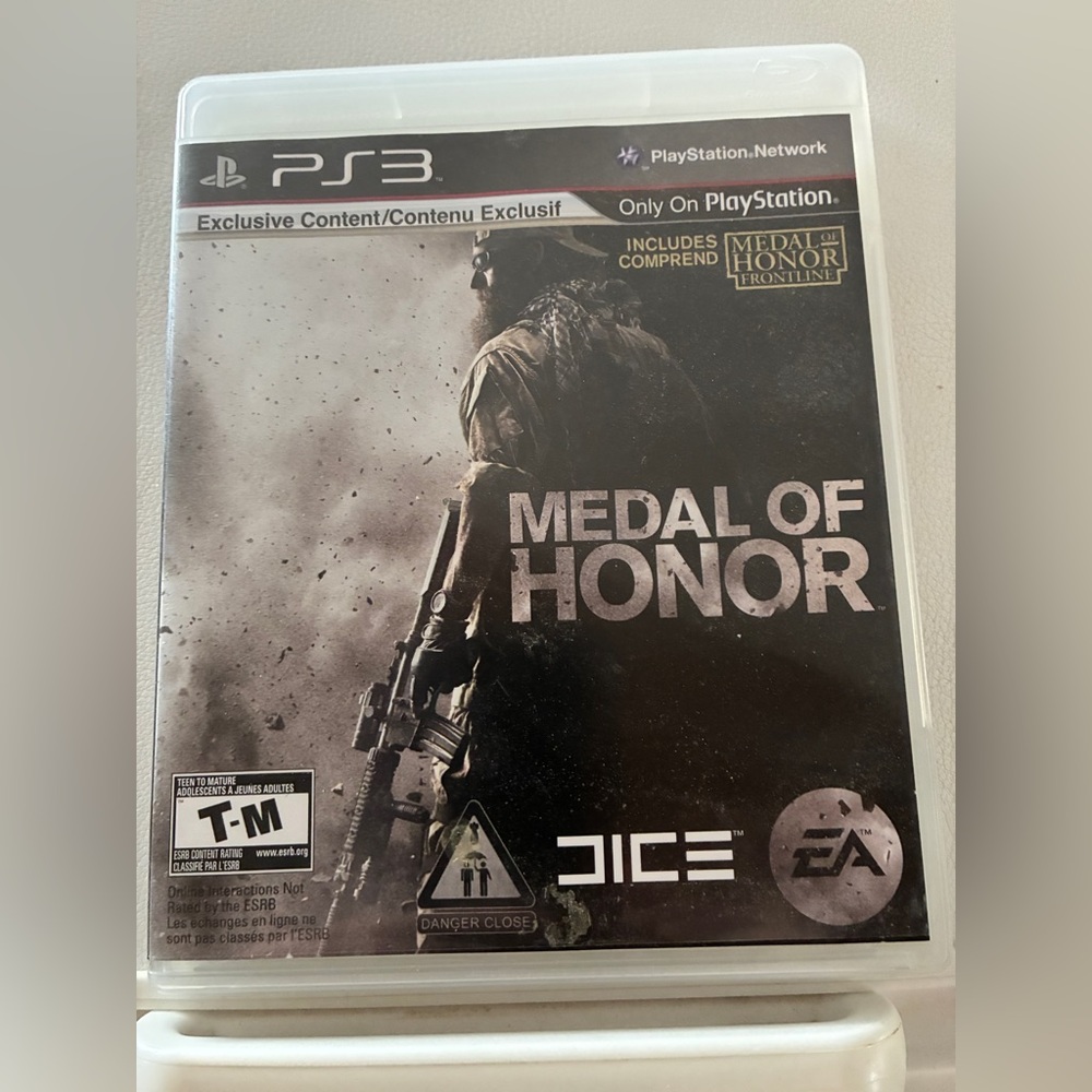 Medal of Honor Limited Edition (Sony PlayStation 3, 2010) with Manual tested